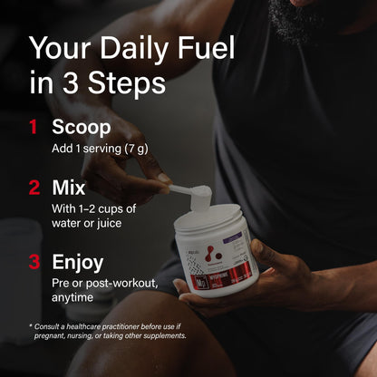 atplab Myoprime Creatine Monohydrate Powder, Creatine, Organic Grape, 210 g ATP LAB