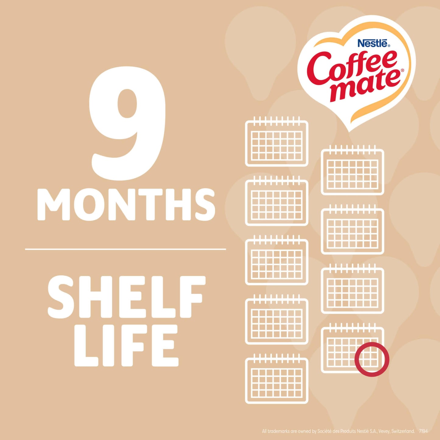 Coffee-Mate Original Liquid Creamer Singles, 0.375 oz (180 Count)