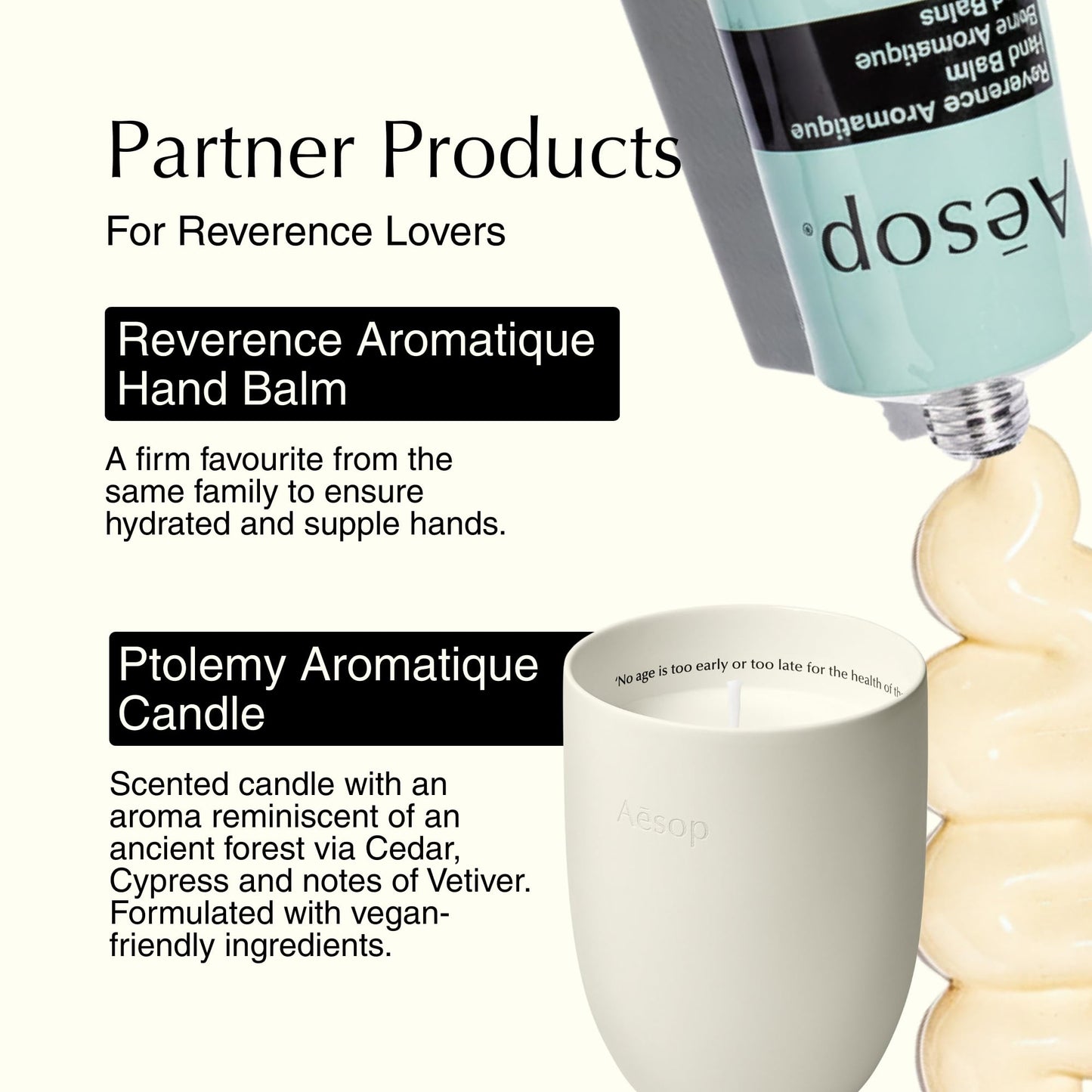 Aesop Reverence Aromatique Hand Wash | Gentle Exfoliating Hand Wash with Finely Milled Pumice | 500mL / 16.9 oz Aesop