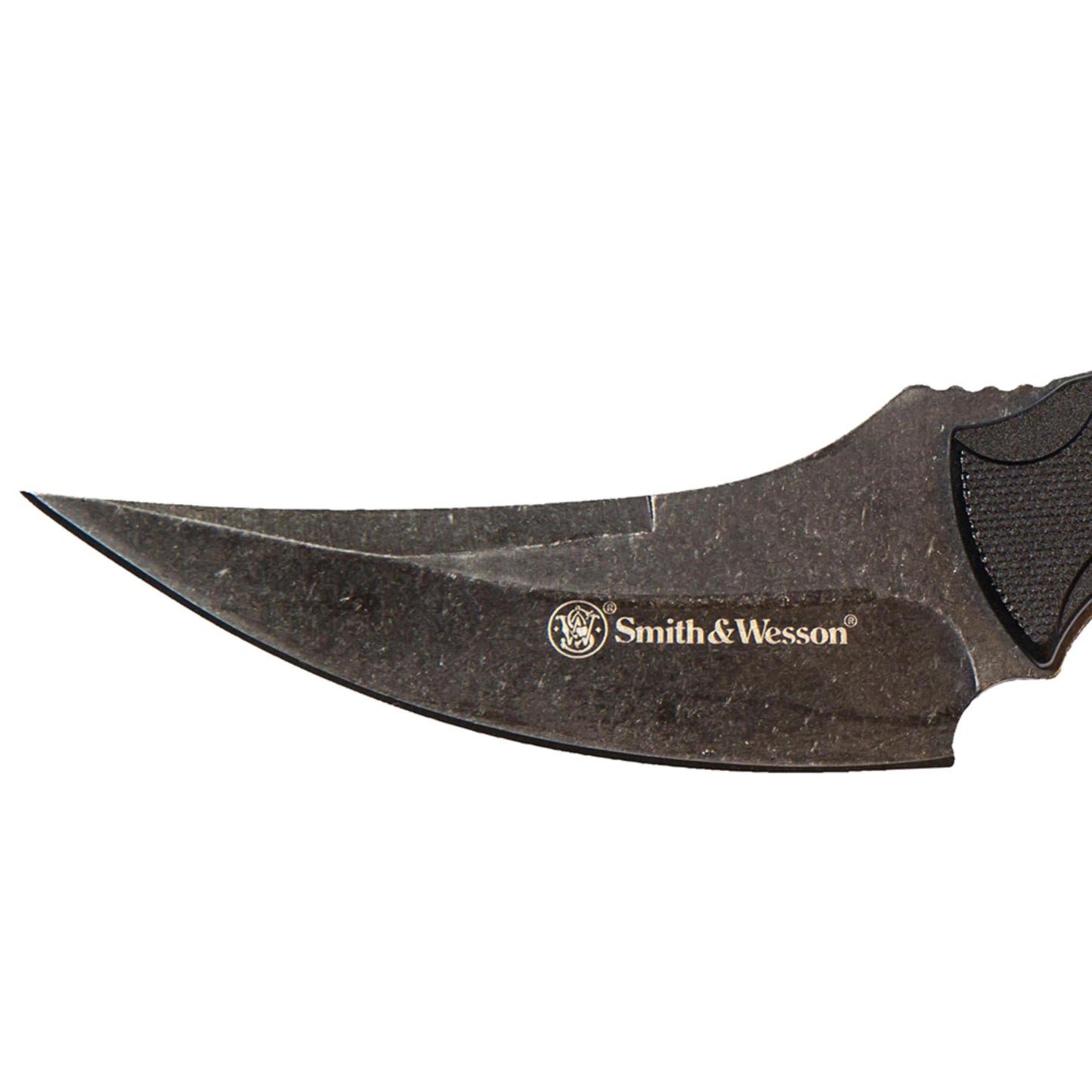 Smith & Wesson SW995 8.5in High Carbon S.S. Full Tang Karambit Knife with a 3.75in Clip Point Blade and Nylon Handle for Outdoor, Tactical, Survival and EDC Smith & Wesson