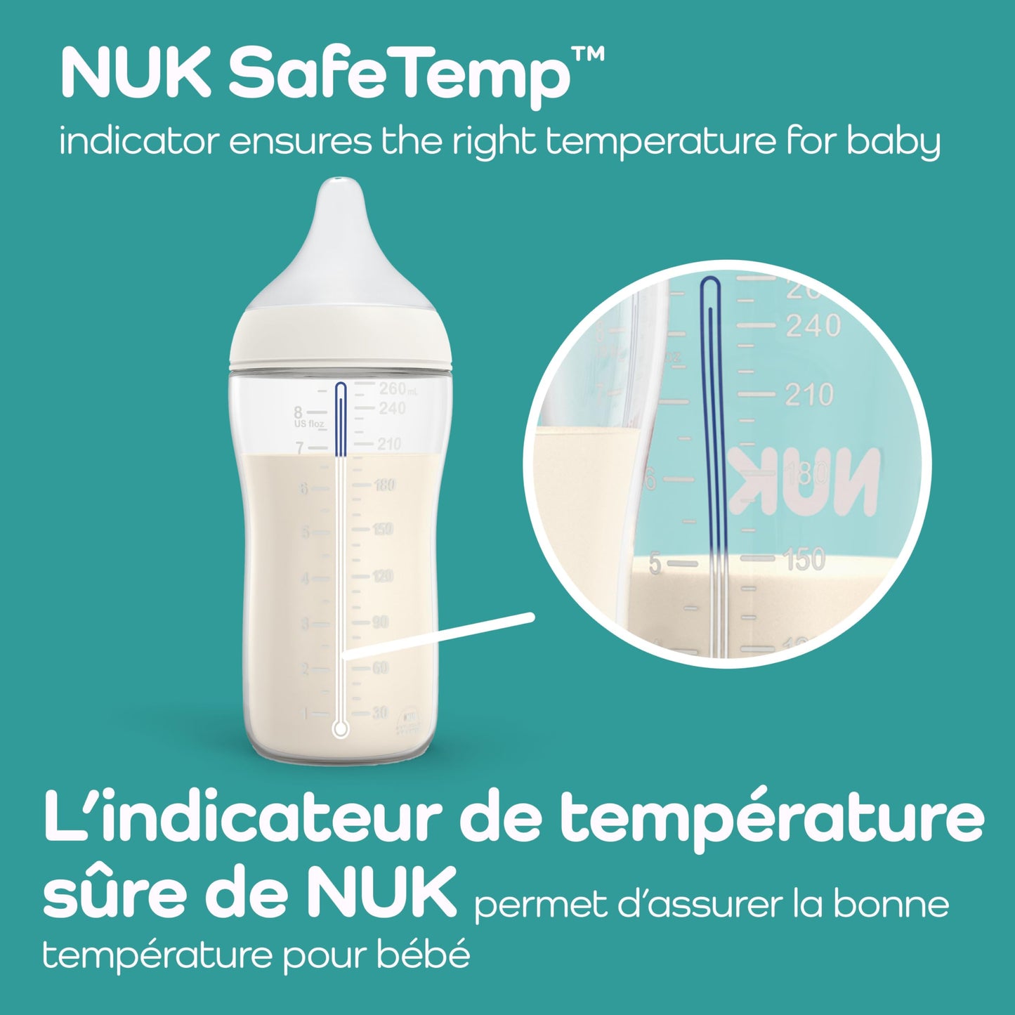 NUK Perfect Match Slow Flow Bottle, 5 oz (150 mL), 3 Pack 🍁 All In One Marketplace Canada