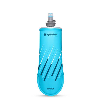 HydraPak PocketFlask Compressible, Low Profile Soft Flask (500ml)