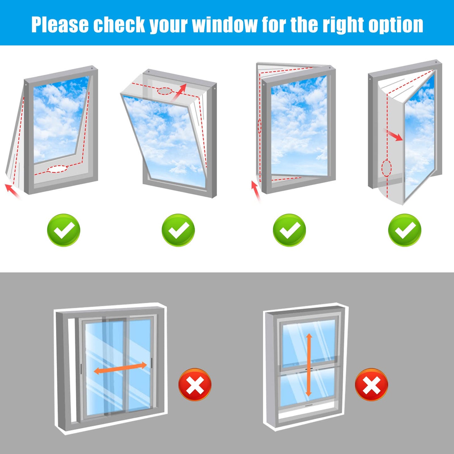 Adjustable Window Seal for Portable Air Conditioner, AC Heat Insulated Window Seal Easy to Install Universal Sealing Cloth for Window -3M