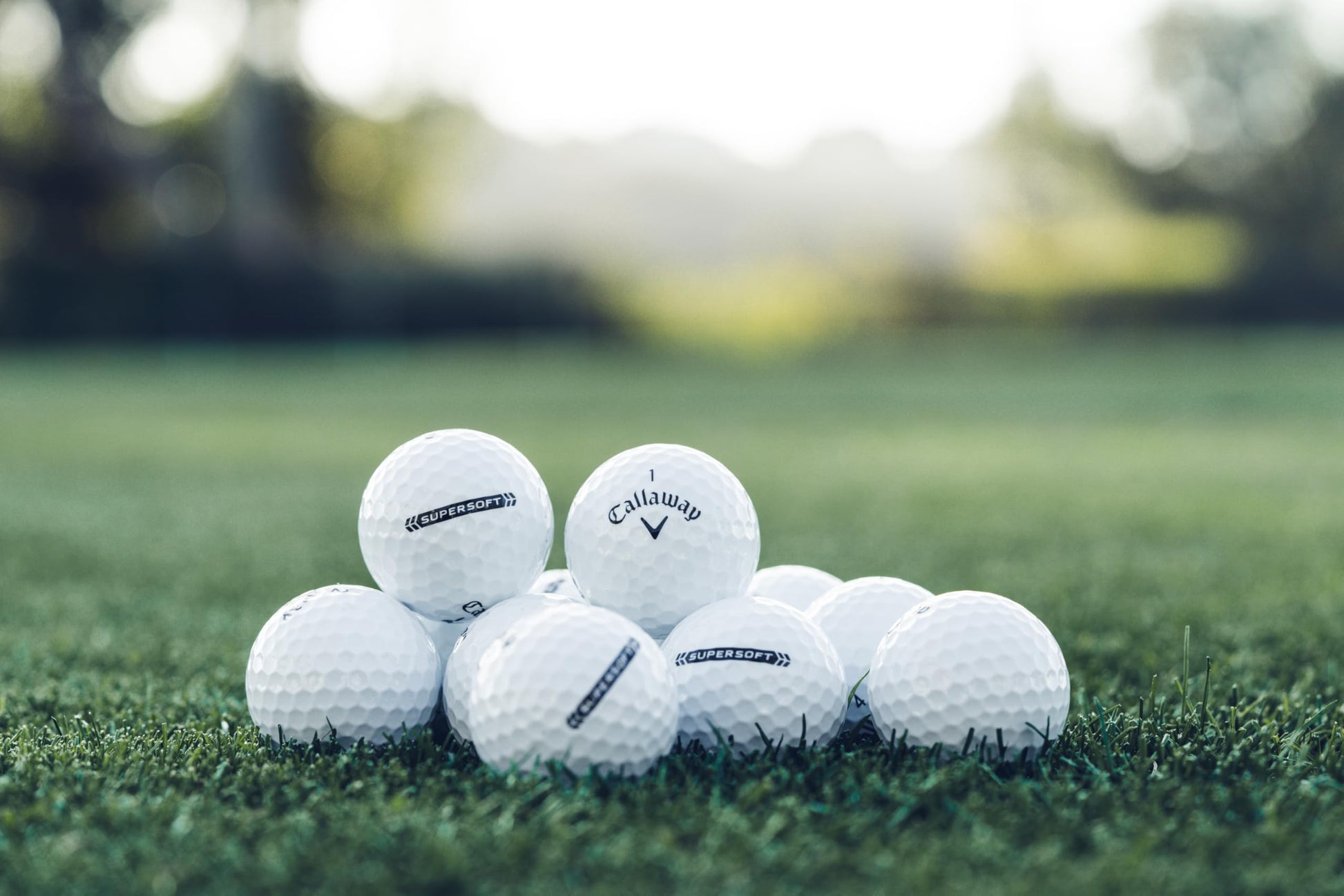 Callaway Golf Supersoft Golf Balls (2023, White)