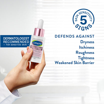 Cetaphil Healthy Radiance Brightening Serum for Face, Niacinamide Peptide Serum with Antioxidant C, Pore Minimizer for Dull Skin, Dermatologist Recommended, 30ml - Available at All In One Marketplace Canada