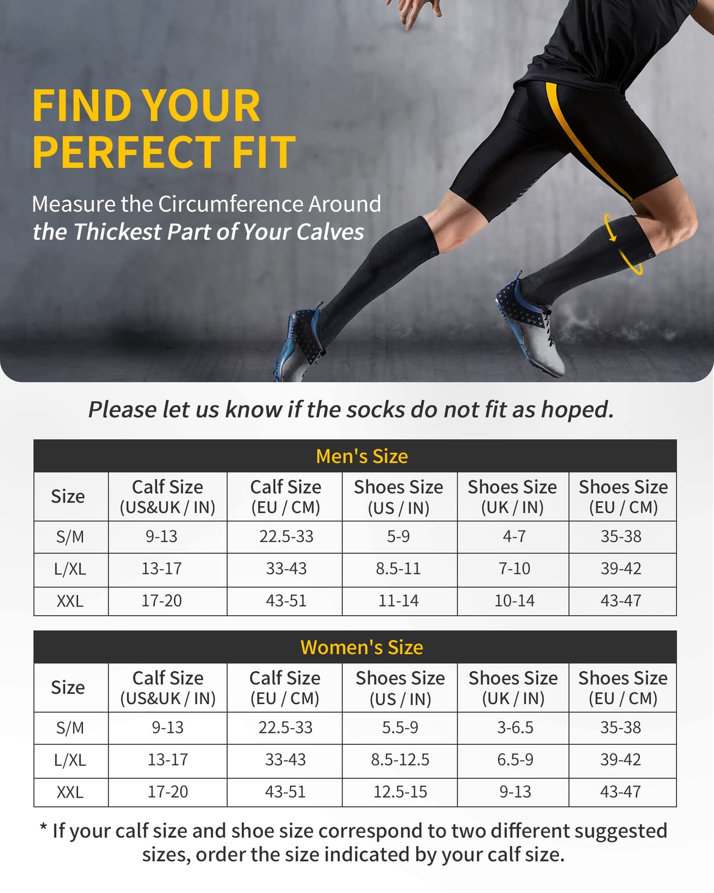 CAMBIVO 2 Pairs Compression Socks for Men and Women(20-30 mmHg), Compression Stocking for Swelling, Nurse, Flight(Black, SM)