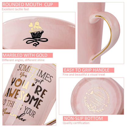 Thank You Gifts for Women, Sometimes You Forget You're Awesome Mug Birthday 🍁 All In One Marketplace Canada