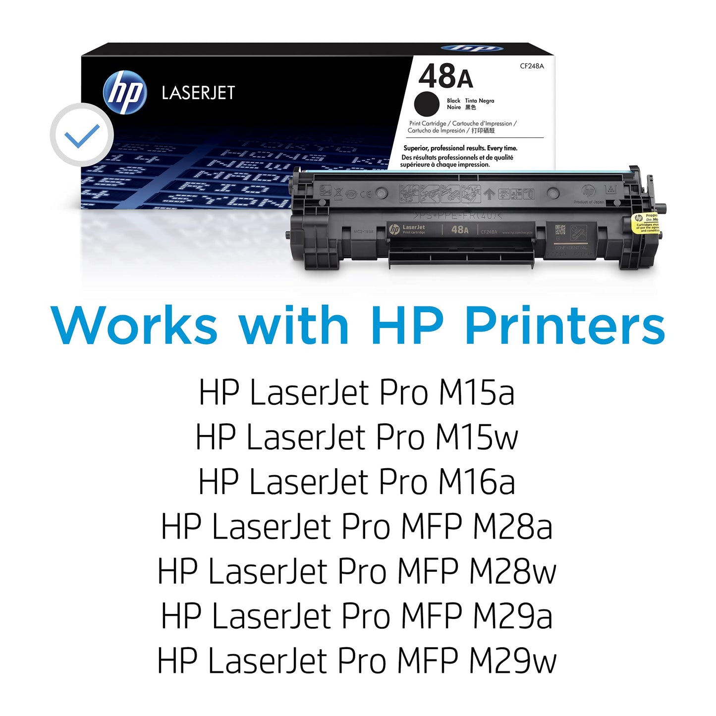 HP 48A (CF248A) Black Original Toner Cartridge HP