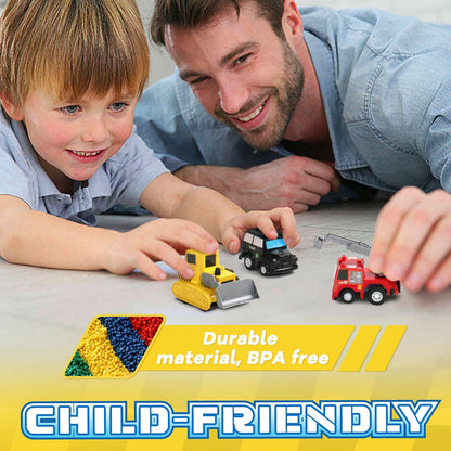 Fajiabao Toy Cars for Kids 3-5, 18 PCS Pull Back Cars and Trucks Set 🍁 All In One Marketplace Canada