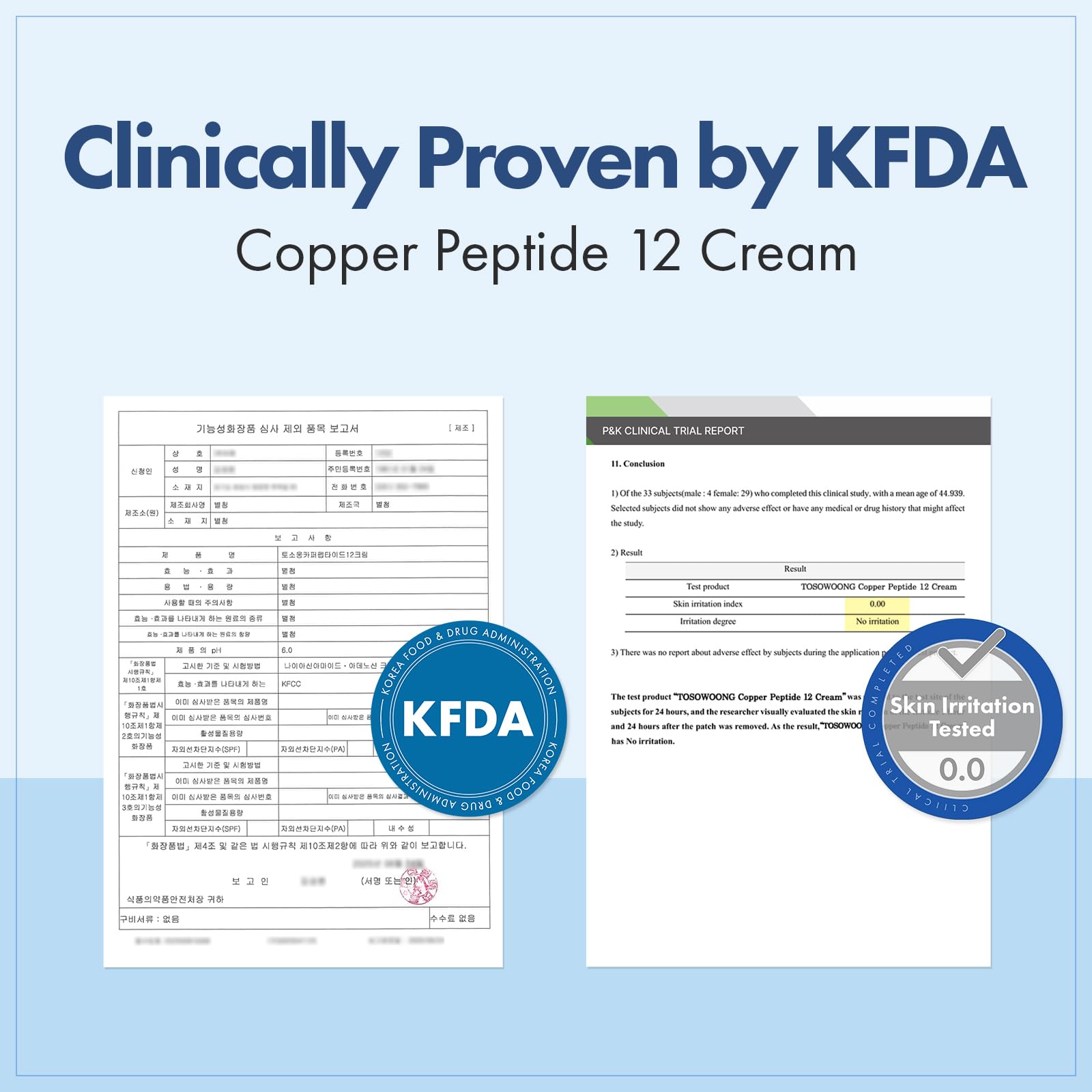 TOSOWOONG Copper Peptide 12 Cream, 99% Purity Copper Tripeptide-1 (GHK-Cu), Multi-Peptide Moisturizing Cream for a Soft, Supple & Hydrated Appearance, Korean Skincare, 50ml / 1.69 fl.oz. - Available at All In One Marketplace Canada