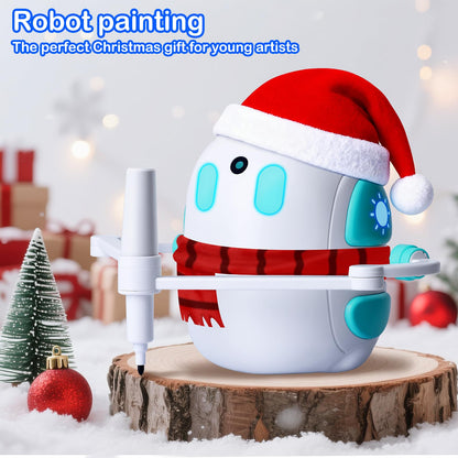 Drawing Robot for Kids 150 Educational Cards Smart Drawing Robot Voice Interactive Partner Montessori Painting Toy for Boys Girls Ages 3-8 Perfect for Birthdays Christmas Learning Fun（English Version） 🍁 All In One Marketplace Canada