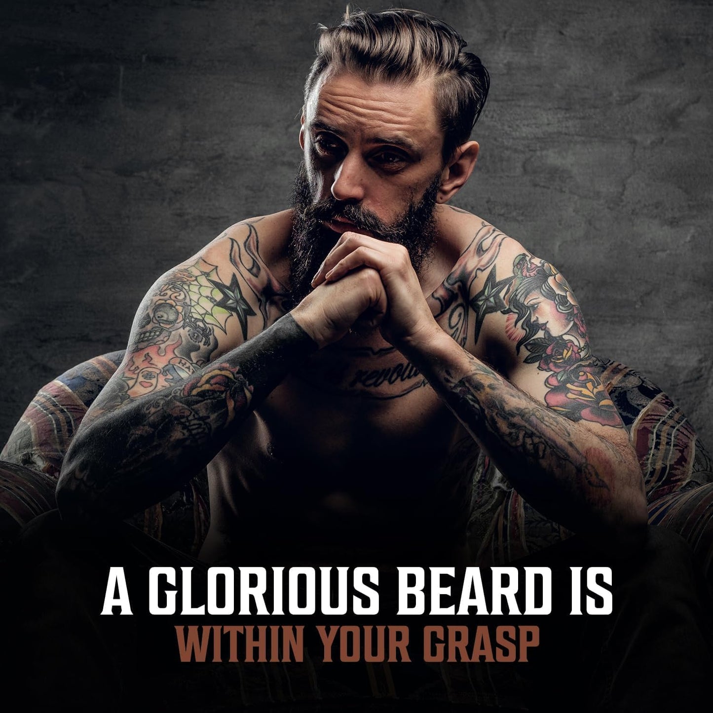 Viking Revolution - Beard Oil - All Natural Variety Sandalwood, Pine & Cedar, Clary Sage - Gifts For Men - Conditioning and Moisturizing - Valentines Day Gift for Him - 3 x 30 ml