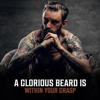 Viking Revolution - Beard Oil - All Natural Variety Sandalwood, Pine & Cedar, Clary Sage - Gifts For Men - Conditioning and Moisturizing - Valentines Day Gift for Him - 3 x 30 ml