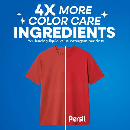 Persil TripleCare™ Coldwater Liquid Laundry Detergent, 3.72L/96 Loads Persil