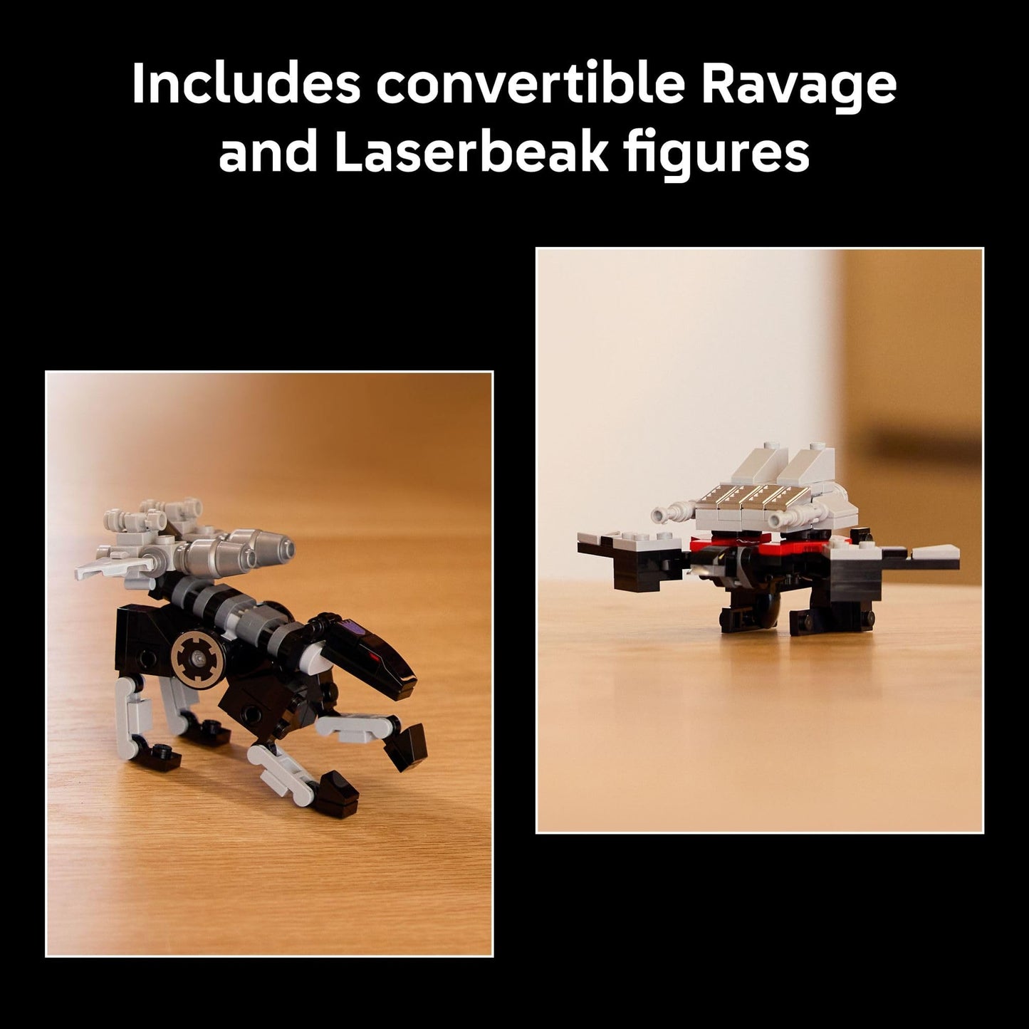 LEGO Icons Transformers: Soundwave - Building Set W/Sound Effects for Adults, 18+ - Model Kit W/Ravage & Laserbeak Figures - DIY Home Decor - Collectible Gift Idea for Sci-FI & Movie Fans - 10358 - Available at All In One Marketplace Canada