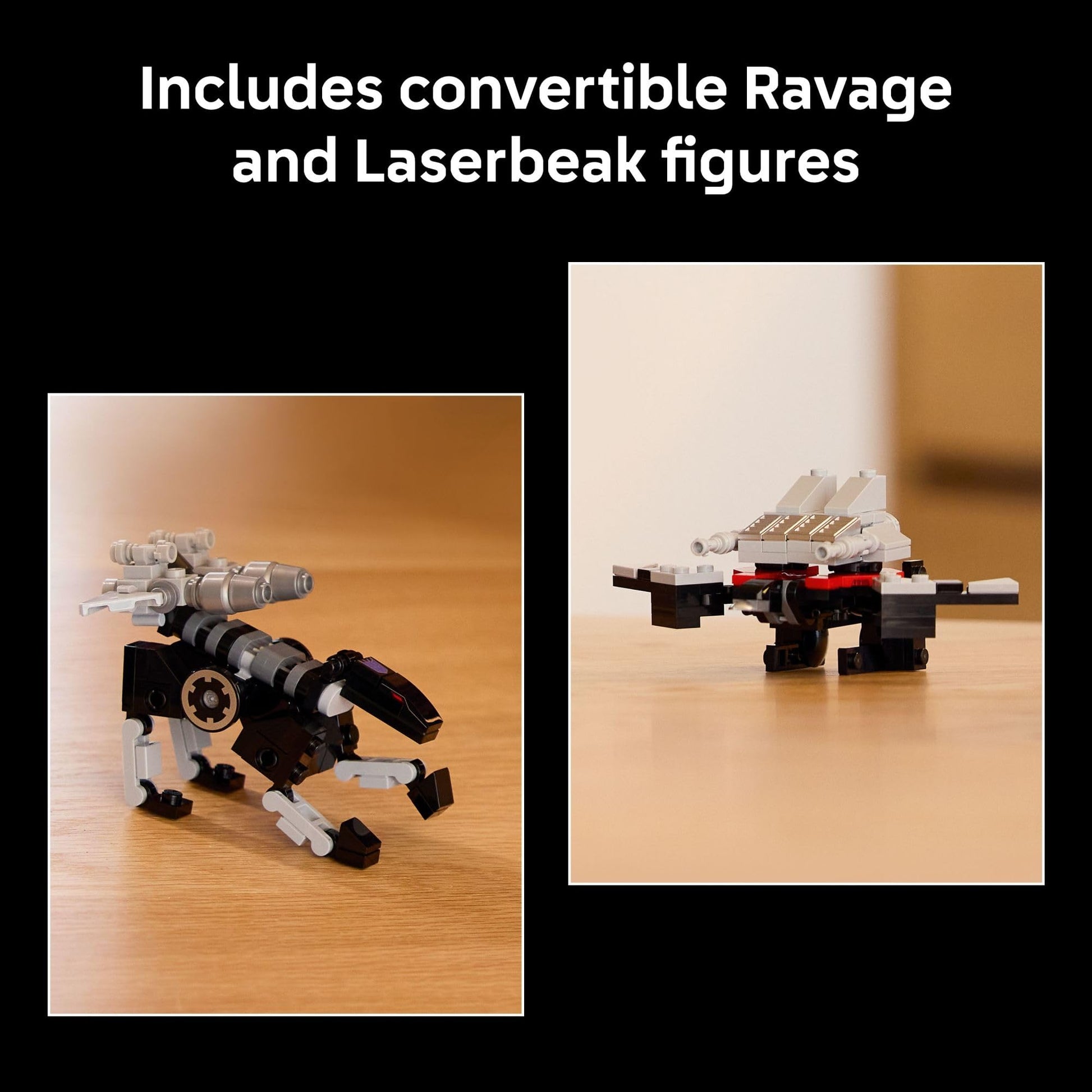 LEGO Icons Transformers: Soundwave - Building Set W/Sound Effects for Adults, 18+ - Model Kit W/Ravage & Laserbeak Figures - DIY Home Decor - Collectible Gift Idea for Sci-FI & Movie Fans - 10358 - Available at All In One Marketplace Canada