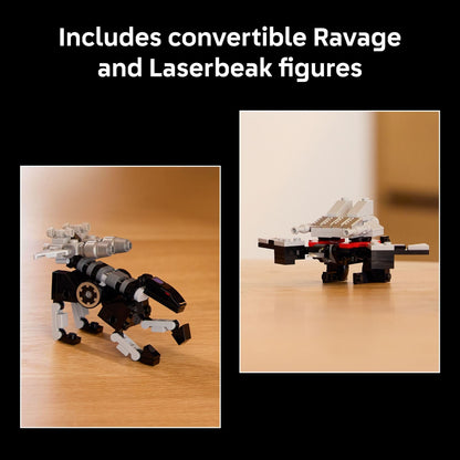 LEGO Icons Transformers: Soundwave - Building Set W/Sound Effects for Adults, 18+ - Model Kit W/Ravage & Laserbeak Figures - DIY Home Decor - Collectible Gift Idea for Sci-FI & Movie Fans - 10358 - Available at All In One Marketplace Canada