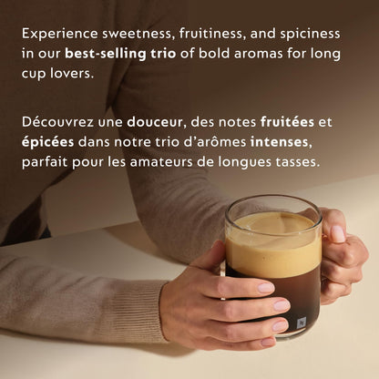 Nespresso Vertuo Discovery Bestsellers Variety Pack Coffee Pods, 60 Pods