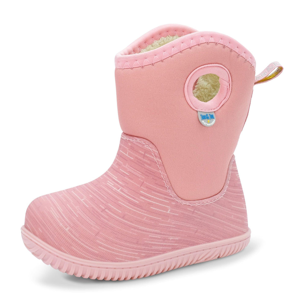 Jan & Jul Waterproof Winter Boots for Toddlers (Dusty Pink Birch, US 7) 🍁 All In One Marketplace Canada