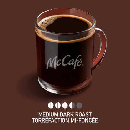 McCafe Medium Dark Roast Whole Bean Coffee, 900g