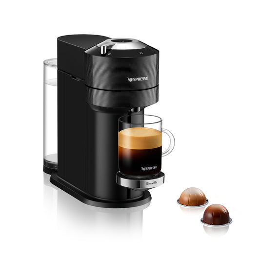 Nespresso Vertuo Next Premium Single Serve Coffee and Espresso Machine by Breville, Classic Black - Available at All In One Marketplace Canada