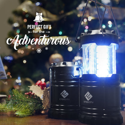Etekcity LED Camping Lantern, 4 Pack, Battery Powered, Emergency Light Etekcity