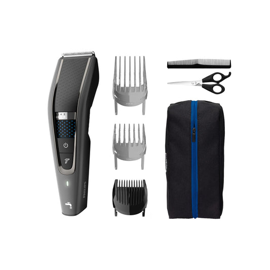 Philips Hair Clipper Series 7000, Washable Hair Clipper with DualCut Technology & 6 accessories, HC7650/14 - Available at All In One Marketplace Canada