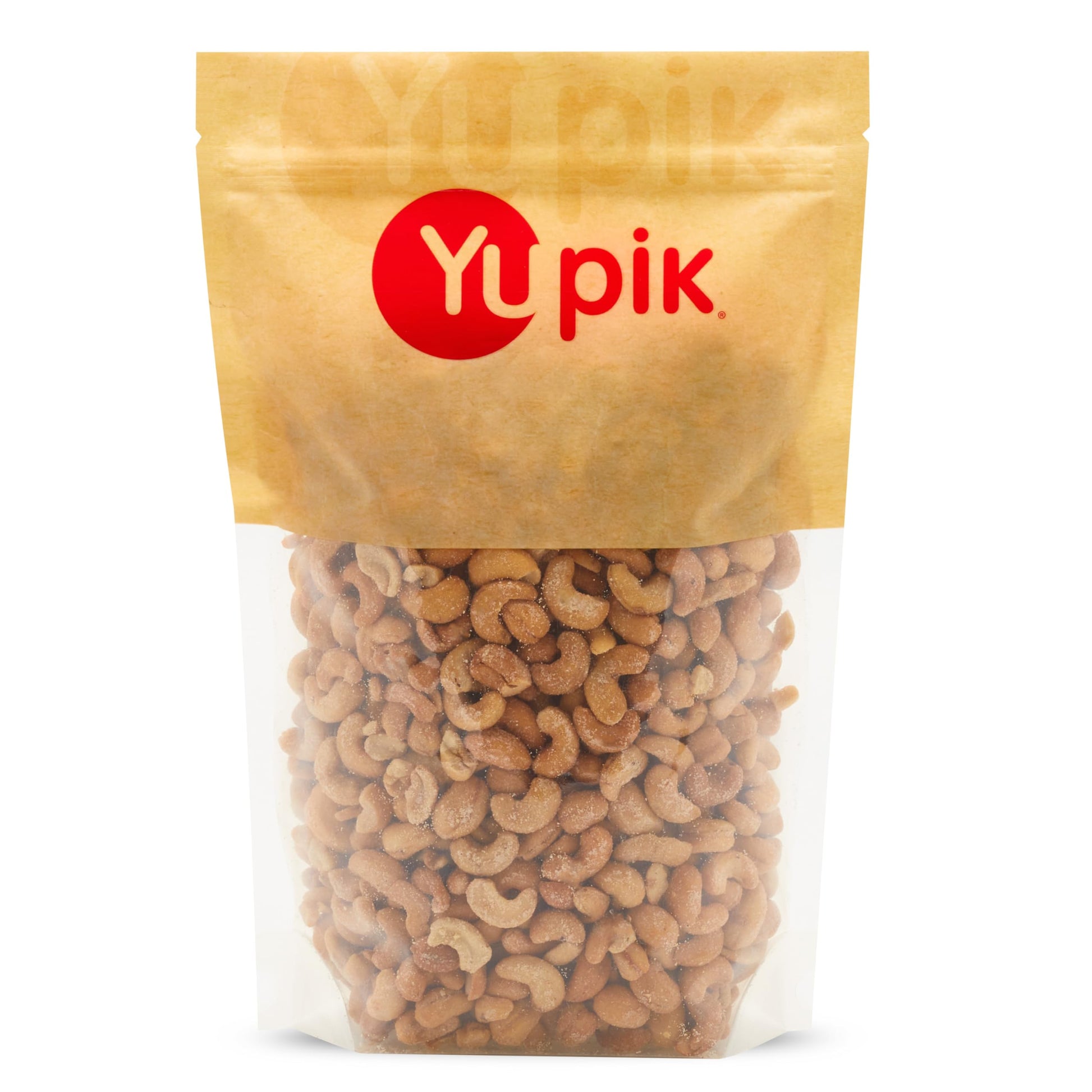 Yupik Whole Roasted Salted Cashews, 1 kg – Gluten-Free, Kosher, Vegan Protein Snack
