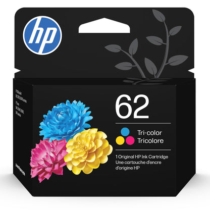 HP 62 C2P06AN#140 Original Ink Cartridge, Tri-Color 🍁 All In One Marketplace Canada