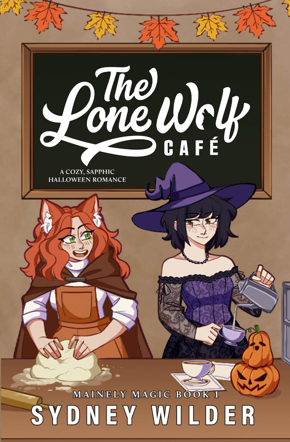 Le Lone Wolf Café : Une romance paranormale saphique et cosy pour Halloween