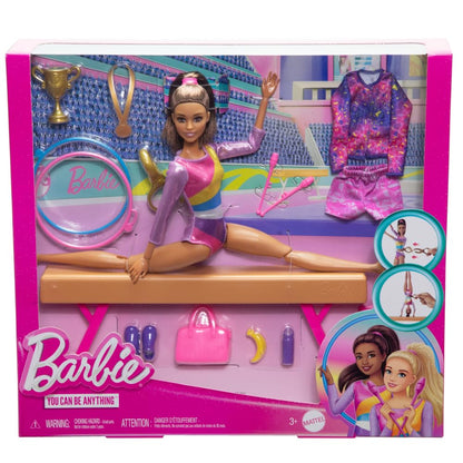 Barbie Careers Gymnastics Doll & Themed Accessories Playset Barbie