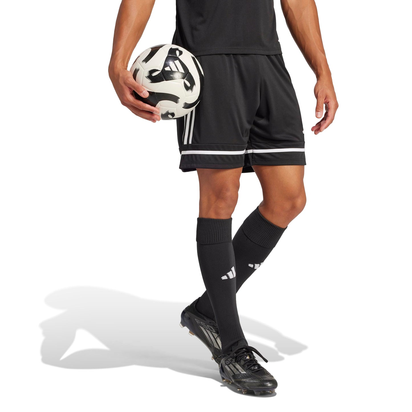 Adidas Men's Squadra 25 Shorts, Black/Black/White, Large adidas