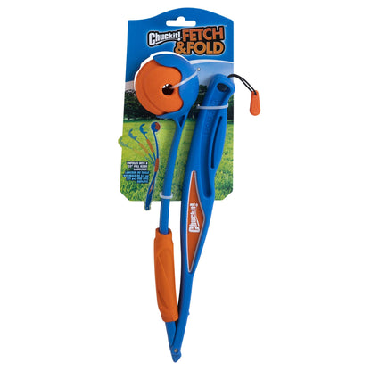 Chuckit! Fetch & Fold Launcher 25M, Compact Ball Launcher Chuckit!