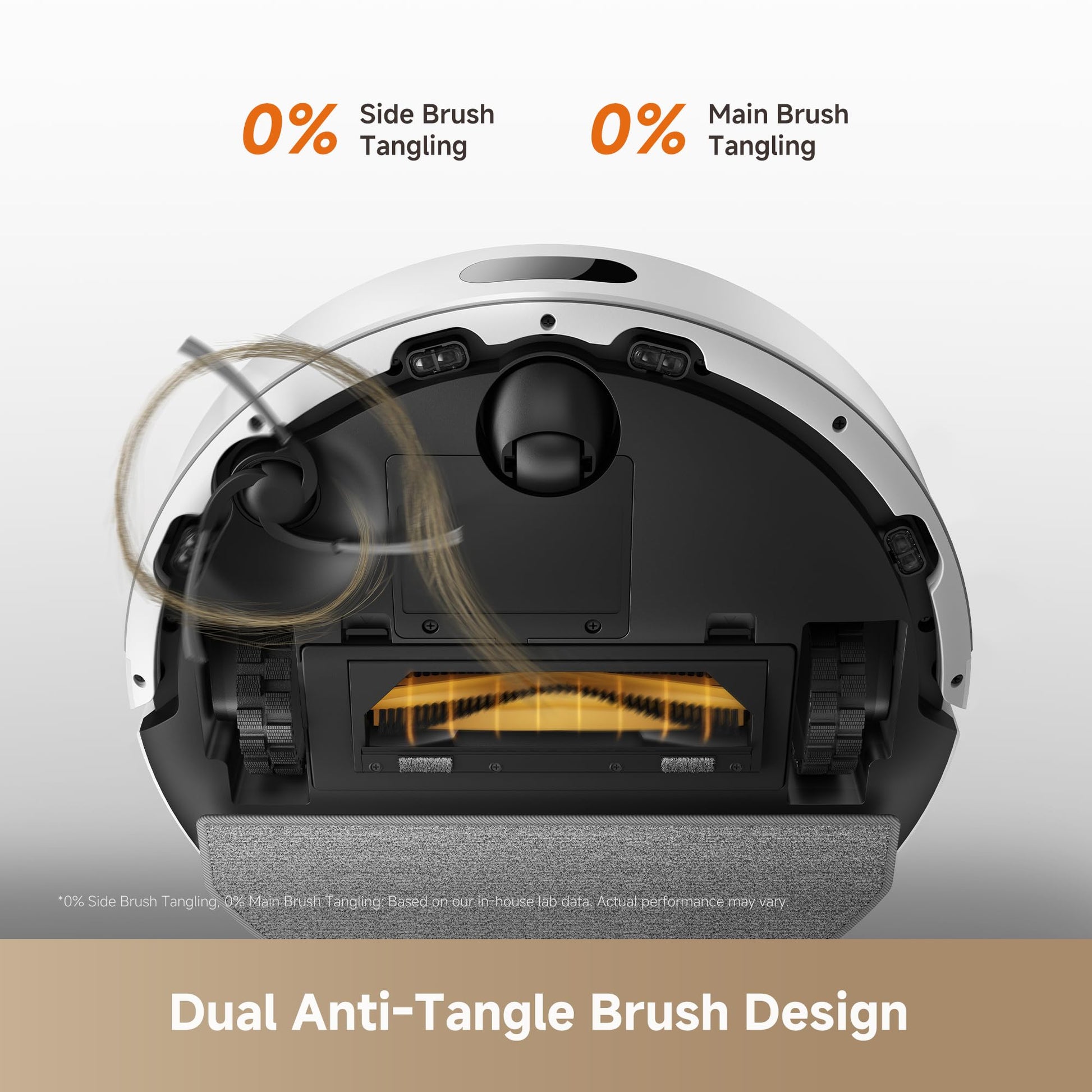DREAME D20 Air Plus Robot Vacuums and mop, 20,000Pa Suction, Self-Emptying dreame