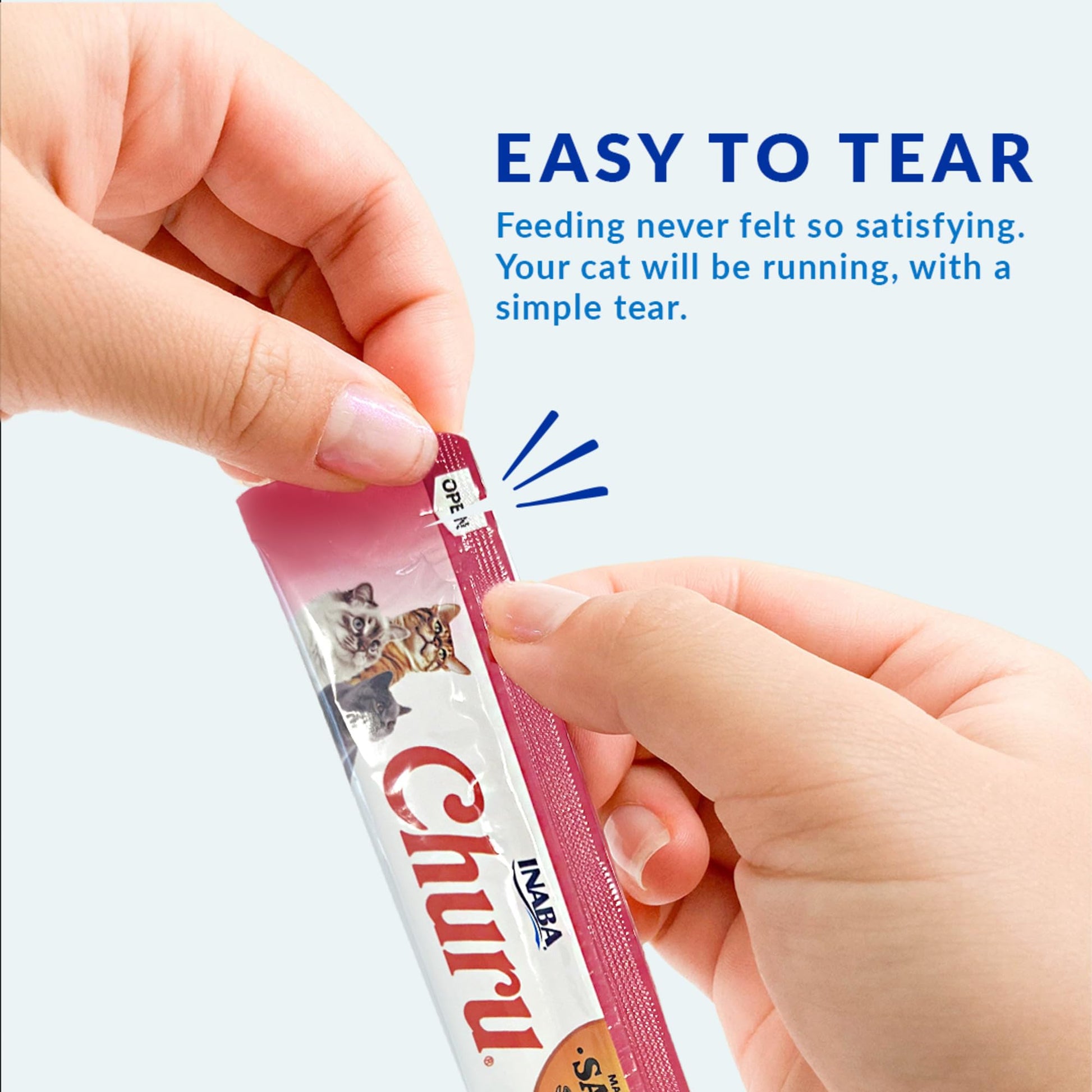 INABA Salmon Churu Cat Treats, Lickable, Squeezable Creamy Purée Cat Treat with Green Tea Extract & Taurine, 14 Grams Each Tube, 20 Tubes, Salmon & Tuna Variety Box - Available at All In One Marketplace Canada