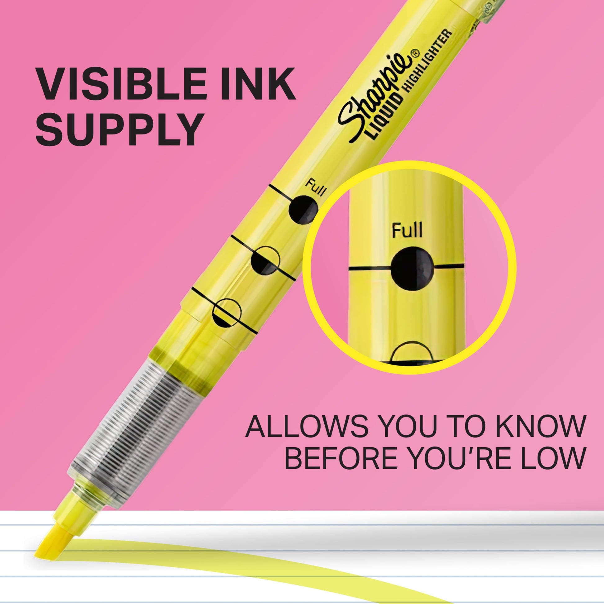 Sharpie Liquid Highlighters, Chisel Tip, Assorted Colours, 10 Count - Available at All In One Marketplace Canada