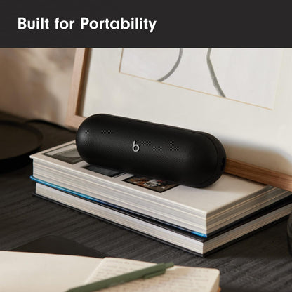 Beats Pill - Portable Bluetooth Speaker, Up to 24H Battery Life, Water Resistant, Bluetooth, Apple & Android Compatible, Seriously Loud Sound for Home, Outdoor & Travel- Matte Black 🍁 All In One Marketplace Canada