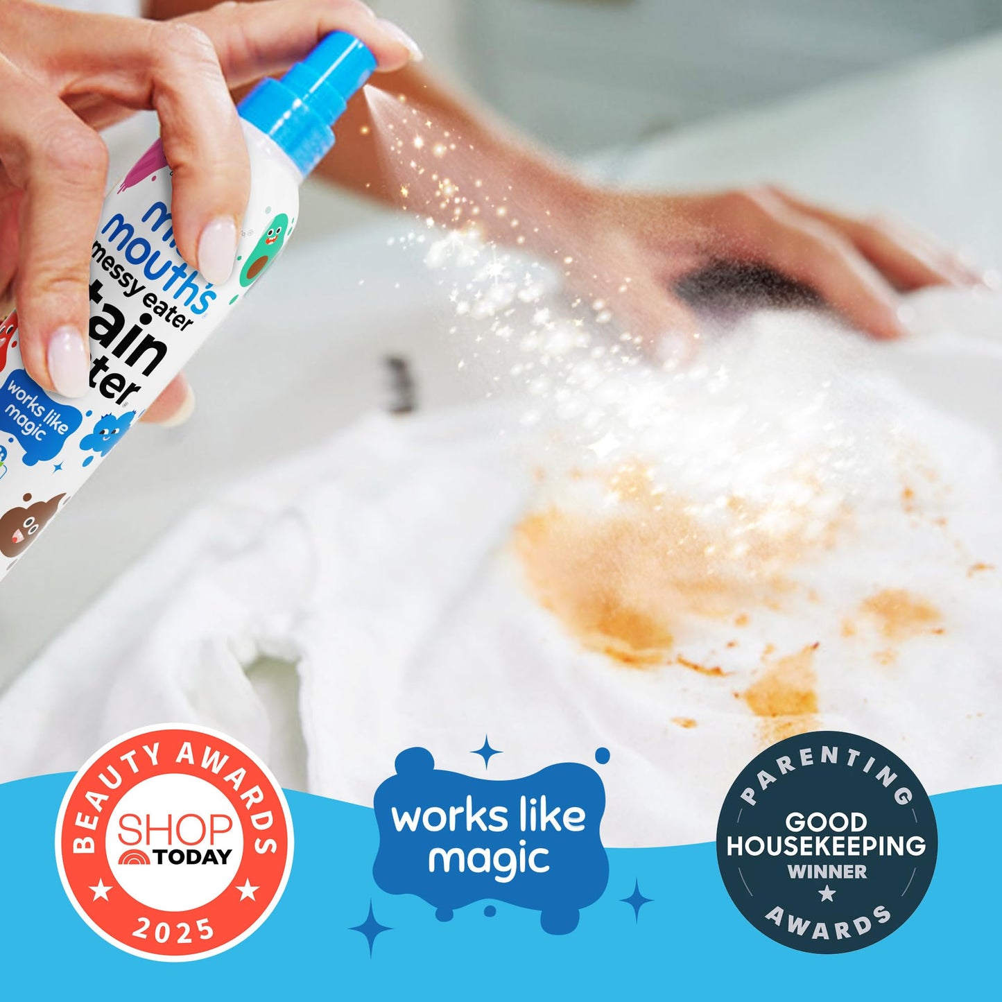 Miss Mouth's Messy Eater Stain Treater, Carpet Cleaner & Spot Remover, 4 oz