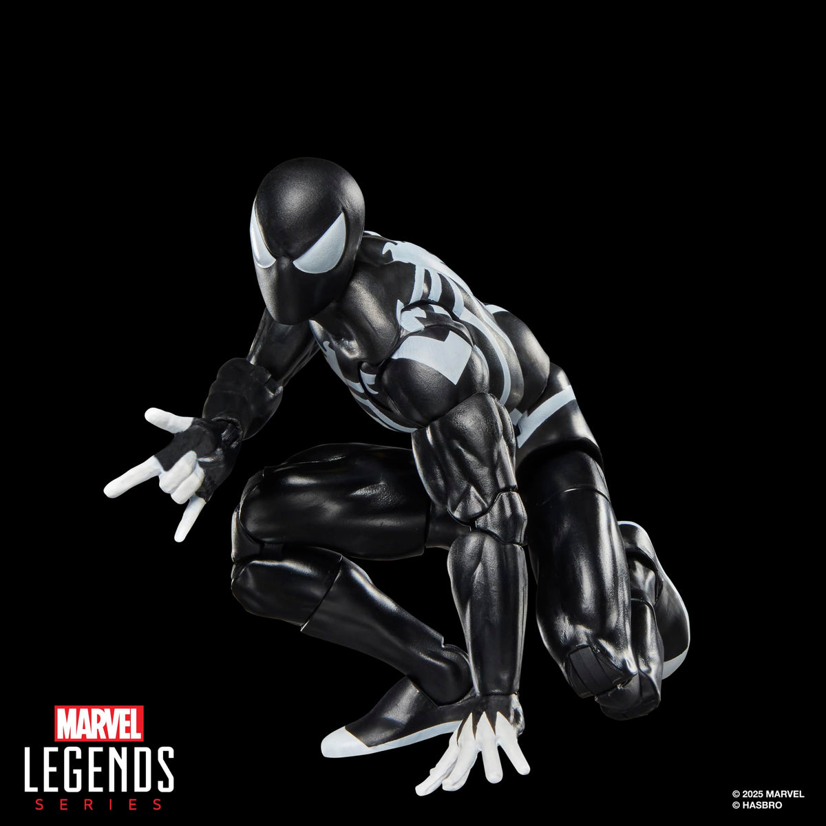 Marvel Legends Series Spider-Venom, Retro Cardback Spider-Man Comics Collectible 6-Inch Scale Action Figure
