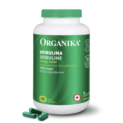 Organika Spirulina 180 Tabs Organika