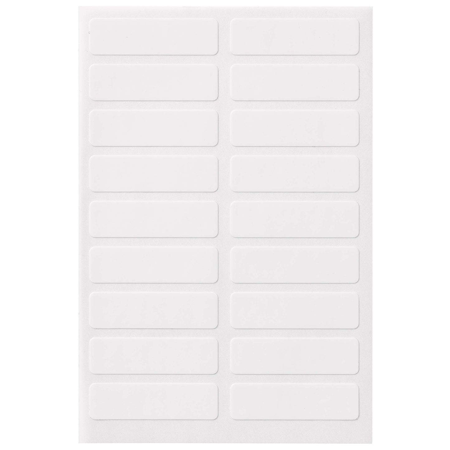 AVERY No Iron Clothing Labels, Washer & Dryer Safe, Writable Fabric Labels, 54 Labels, 1 Pack (40720), White, 1/2"x1-3/4" Avery
