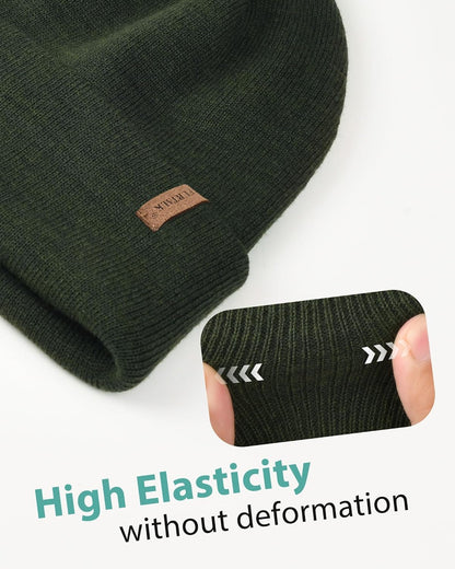 FURTALK Unisex Cuffed Beanie Thick Double Knit Winter Skull Cap 🍁 All In One Marketplace Canada