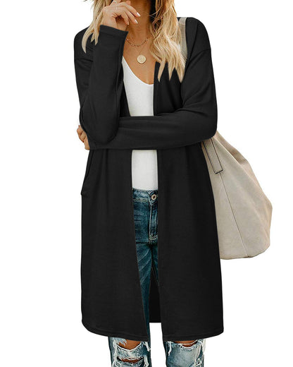 AUSELILY Black Sweater for Women Plus Size Long Cardigans 2026(Black-3XL) 🍁 All In One Marketplace Canada