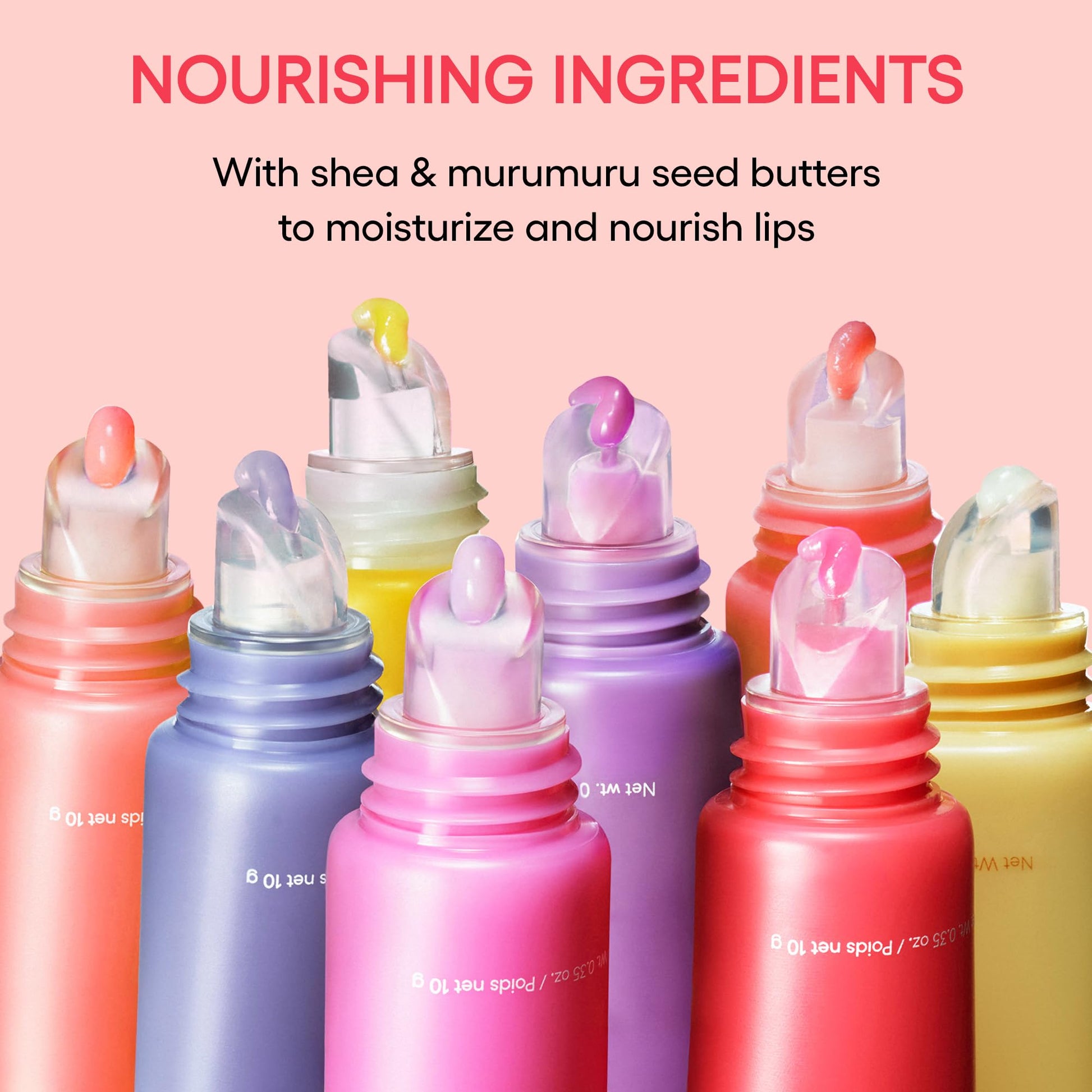 LANEIGE Lip Glowy Balm, Sweet Candy: Sheer Tinted Lip Moisturizer with Shea Butter, for Hydrating Shine & Soft Lips