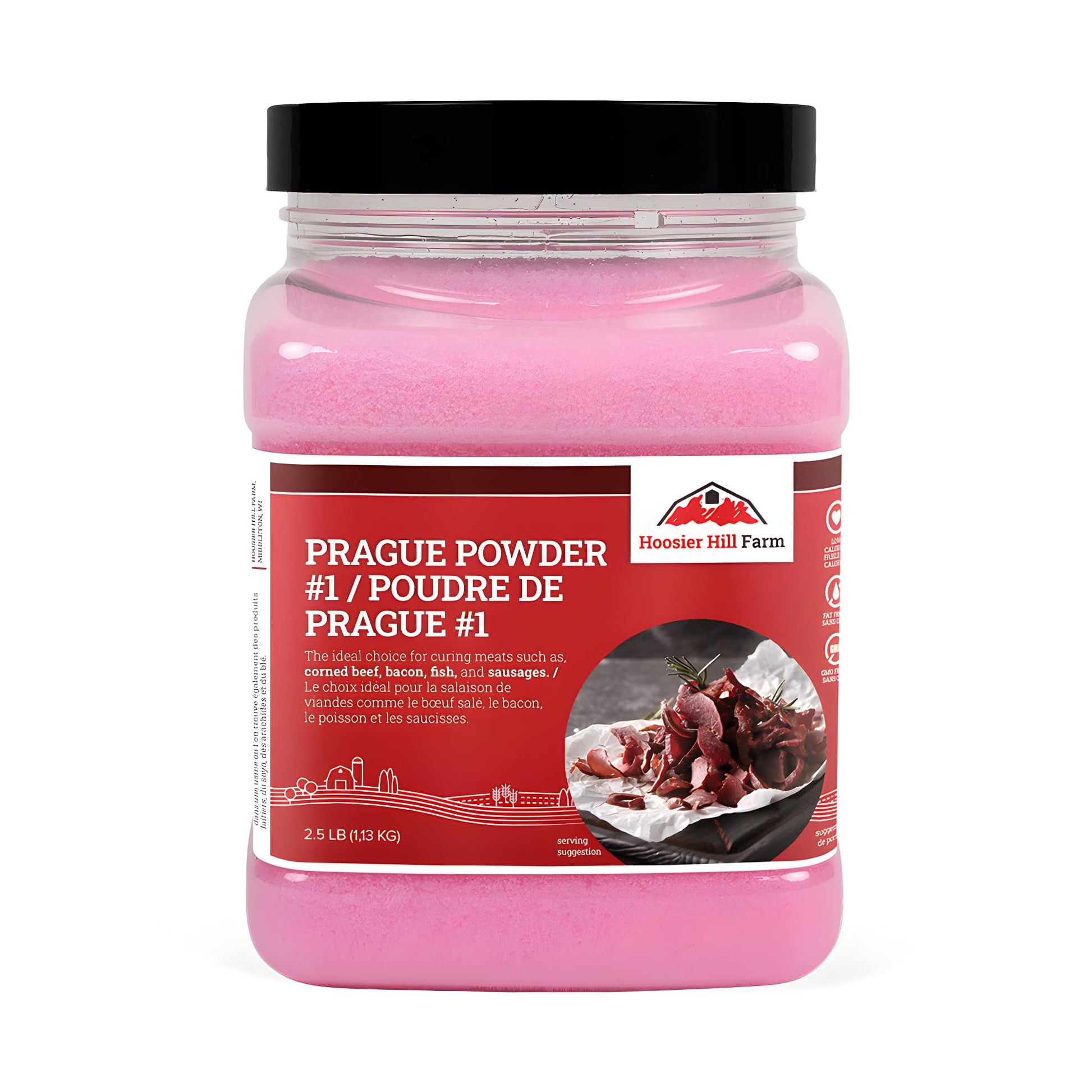 Hoosier Hill Farm Prague Powder No.1 Pink Curing Salt, 2.5 lbs (1,134g)