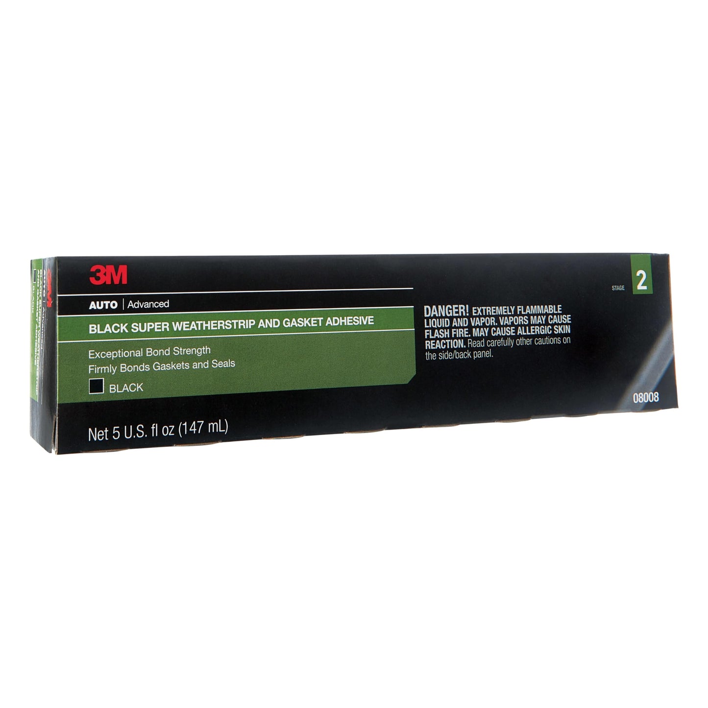 3M Super Weatherstrip and Gasket Adhesive, 5 fl oz., Forms Flexible, Waterproof Bond That Resists Vibration, Resists Oils, Solvents, Detergents and Temperature Changes For Permanent Repairs (08008) 🍁 All In One Marketplace Canada