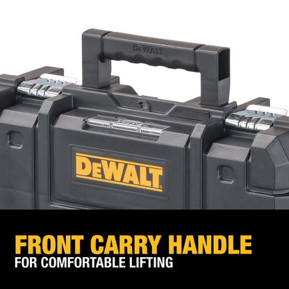 DEWALT Tool Box, TSTAK II, Flat Top (DWST17807) , Black