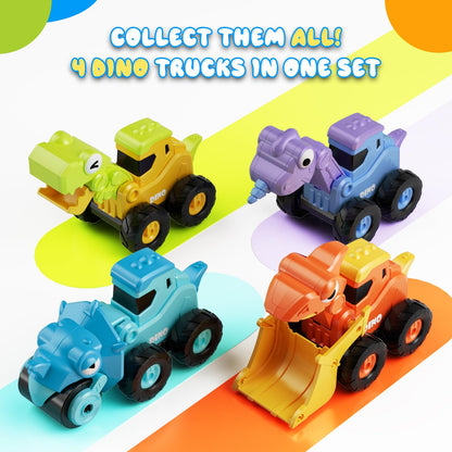 Dimoarch Press and Go Dinosaur Truck Toys for 1 2 3 Year Old Boys 🍁 All In One Marketplace Canada