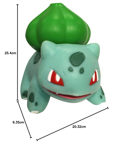 Pokémon Battle Action Figure Multi 8 Pack - Comes with 2” Pikachu, 2” Bulbasaur, 2” Squirtle, 2” Charmander, 2” Meowth, 2" Jigglypuff, 3” Loudred, and 3” Psyduck