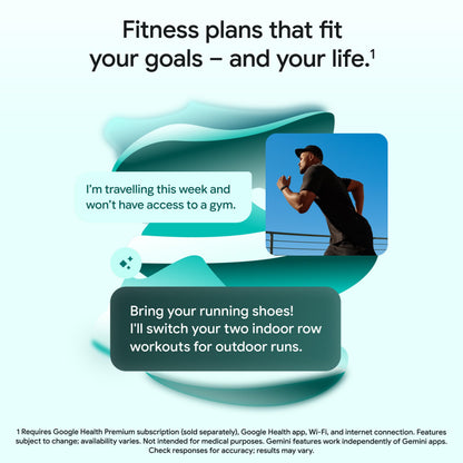 Google Fitbit Air - Screenless Activity Tracker - Fog